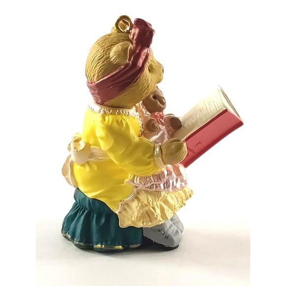 Hallmark Keepsake Ornament Bearnadette Bearinger Bear 1993 - Picture 5 of 8